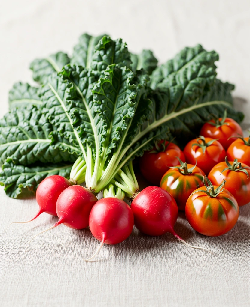 Frische gesunde Zutaten für Nutriziologie